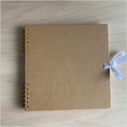 Album Espiral 25x25 Kraft 30 hojas