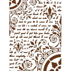 Plantilla 33x48 fondo letras 17542