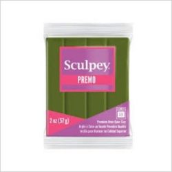 Premo Sculpey verde oliva 5007