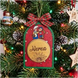 Bola Navidad Personalizable Cupula