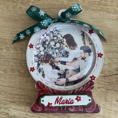 Portada Bola nieve personalizada