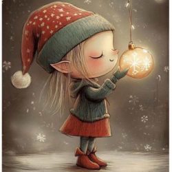 Transfer 25x30 luces navidad 43