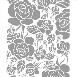 Plantilla 1101 rosas 28x20
