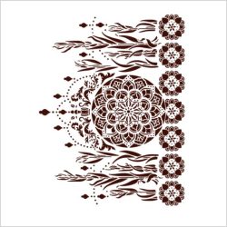 Plantilla 33x48 mandala 17521