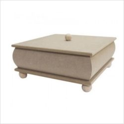 Caja bombada Mdf 296 (23x23x9)