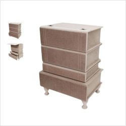Comoda libro 45x36,5x60,5