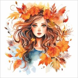 Transfer 25x30 chica otoño 146