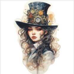 Transfer steampunk 164 (25x35)