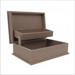 Caja Mdf con bandeja 225