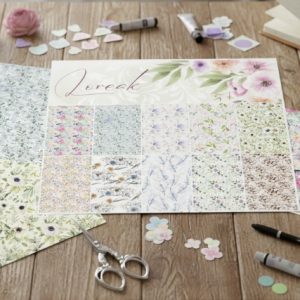 Portada papel de scrap Roan
