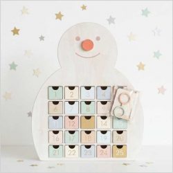 Calendario Adviento muñeco de nieve