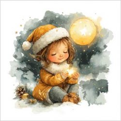 Transfer 25x30 luces de navidad 41