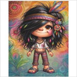 Transfer Niña hippie 210