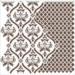 Plantilla 200004 Damasco (20x20)