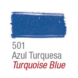 Pintura tela Acrilex azul turquesa 501