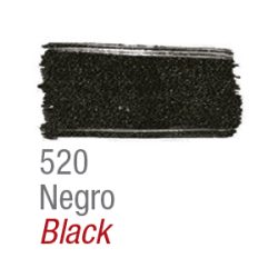Pintura tela Acrilex negro 520