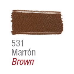 Pintura tela Acrilex marrón 531