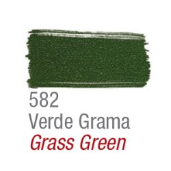 Pintura tela Acrilex verde grama 582