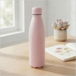 Botella térmica rosa 500 ml