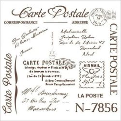 Plantilla 200005 Carte Postale 20x20