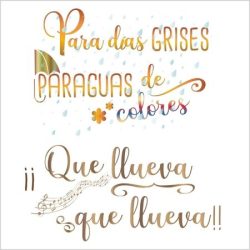 Transfer 9234 paraguas de colores