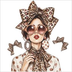 Transfer 9237 Dama animal print